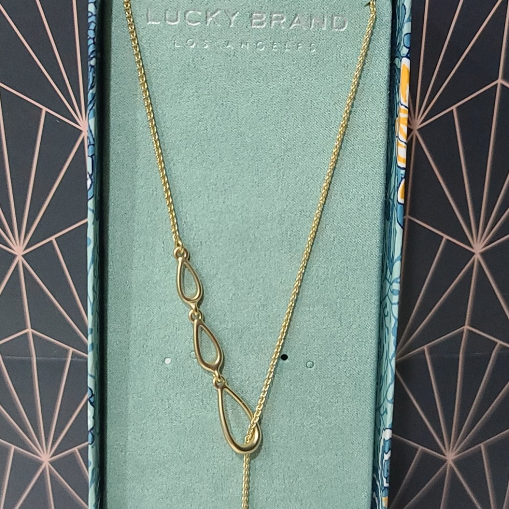 Lucky brand necklace. NWT - Picture 2 of 3